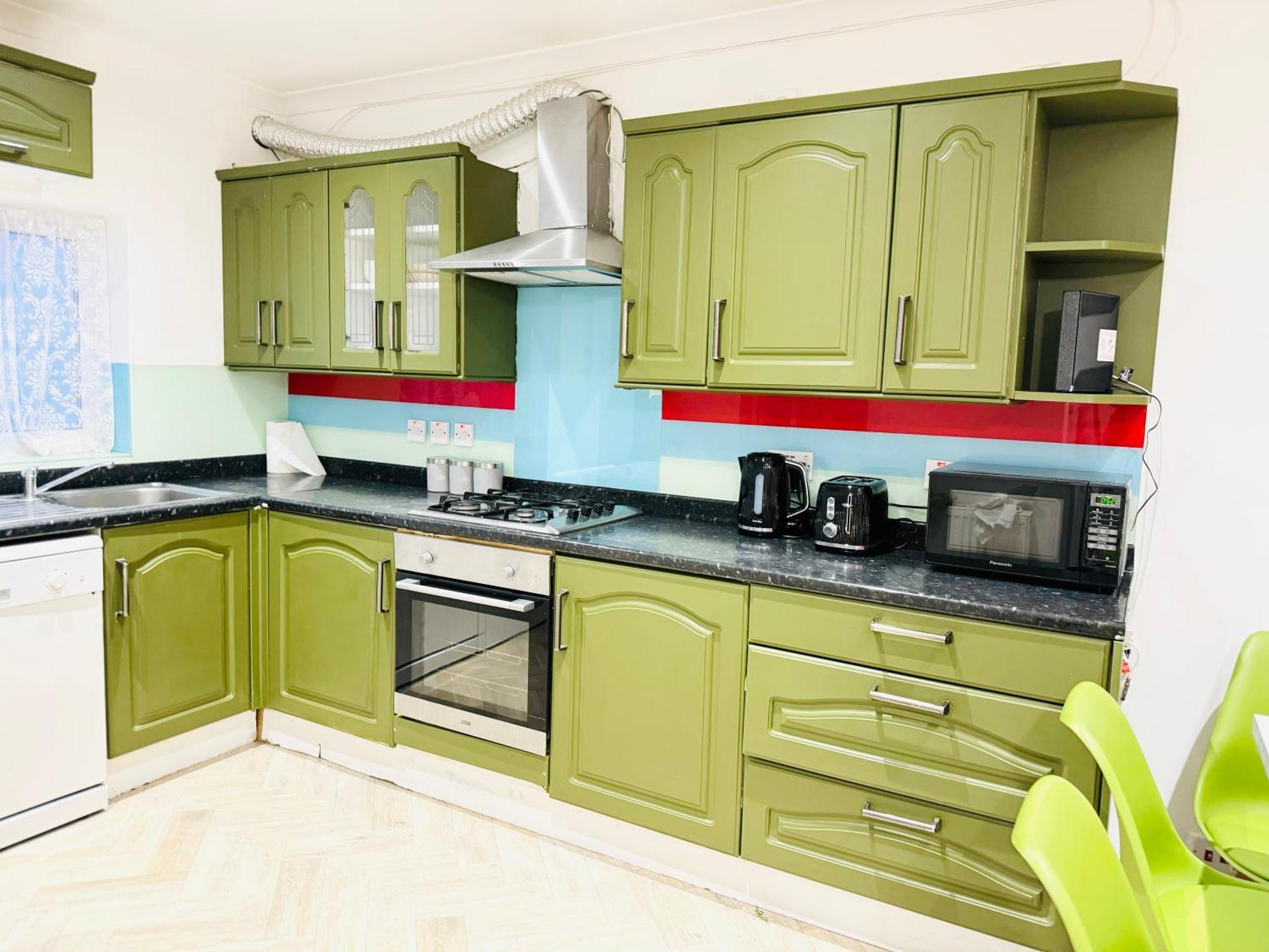 5Br House, Free Parking Offa12, Contractor, Big Families, Relocation Redbridge Exterior foto